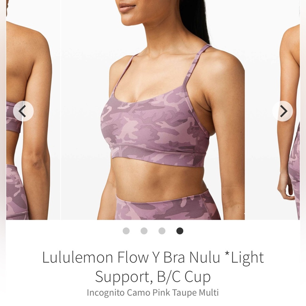 Lululemon Flow Y Bra Nulu *Light Support, B/C Cup